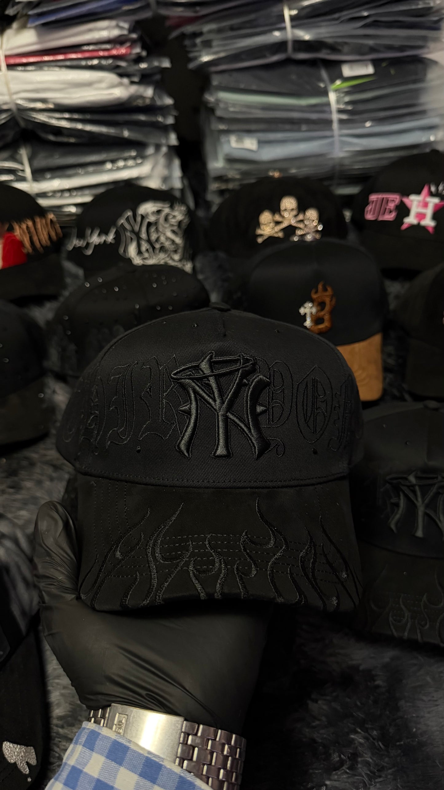 GORRA NY CRYSTALS