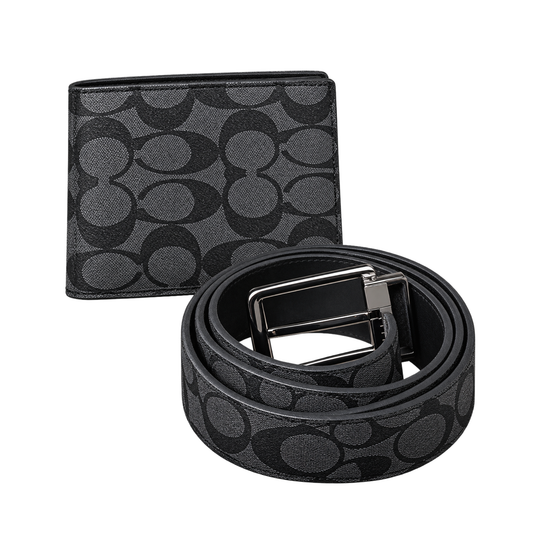 SET CARTERA Y CINTO COACH